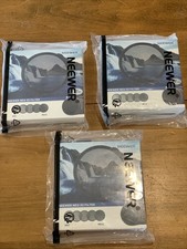 Three Filters -NEEWER ND2 ND32 Filter 77mm MRC Adjustable ND
