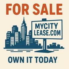 FOR SALE - www.mycitylease.com - Domain Name- Brandable, Strong, Memorable