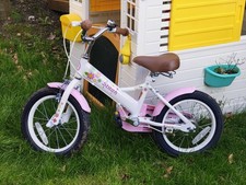 Stitch Little Daisy 14inch Kids Bike Girls' Comfort Bike for Ages 3-7