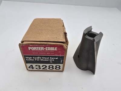 #ad Porter Cable High Speed Steel Spiral Cutter 43288 for Model 653 $79.95