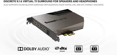 Creative Sound Blaster AE-7 Hi-Res Internal PCIe Sound Card