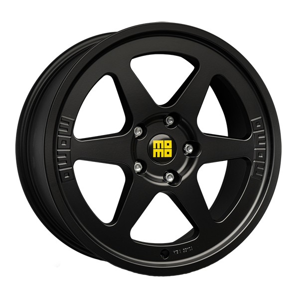ALLOY WHEEL MOMO HERITAGE 6 8X18 5X100 MATT BLACK 37P | eBay