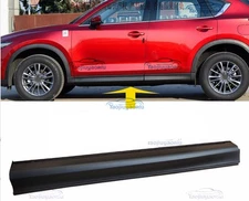 1PCS ABS Matte Black Front Door Lower Molding trim Fits For 2016-2023 Mazda CX-9
