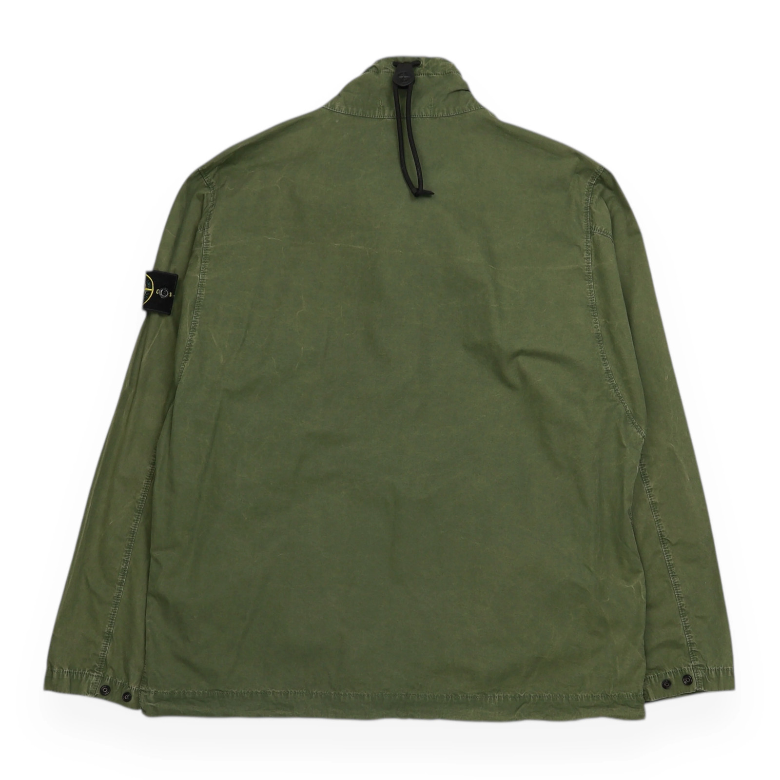 Stone Island S/S 20 Garment Dyed Smock Overshirt Size Small image 2