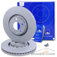 ATE 2x BREMSSCHEIBE BELÜ Ø312 VORN FÜR AUDI A4 8E B6 1.6-3.0 B7 1.6-3.2 00-09