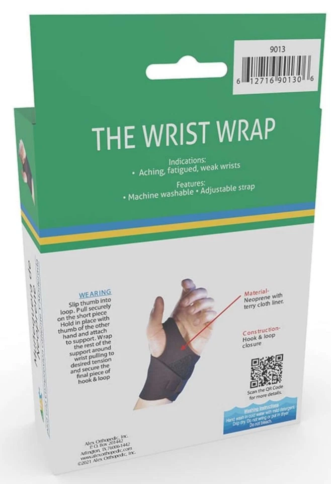 Muñequera Alex de neopreno talla única universal Foto 2 de 3