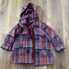 marks and spencer girls coat jacket age 5 - 6 years old 57% wool