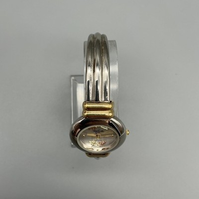 Black Hills Gold Womens Watch 26mm Silver Two Tone Bangle  display picture 3