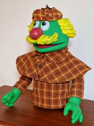 Extremely Rare Vicma Sesame Street Hand Puppet Sherlock Hemlock 1976 Jim Henson - Picture 6 of 19