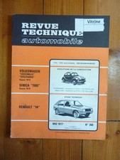 Revue technique Renault R14