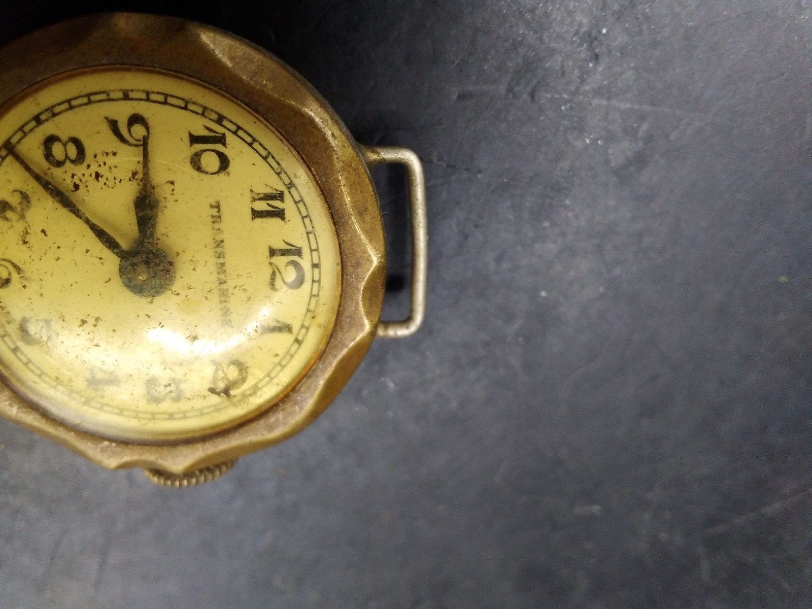 Rare Ladies Transmarine Watchtrench Style Spares Repairs Non Runner