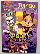 Paw Patrol Halloween Spooky Helpers Jumbo Coloring And Activity Book