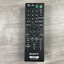 Sony RMT-D197A DVD Player Remote Control For DVP-SR201P DVP-SR210P Very Good