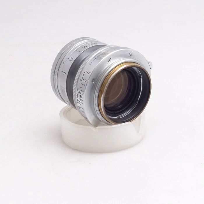 Leica Summicron 50mm F2 Objectif Standard à Manuelle Collapsible L39 Thorium - Photo 3/4