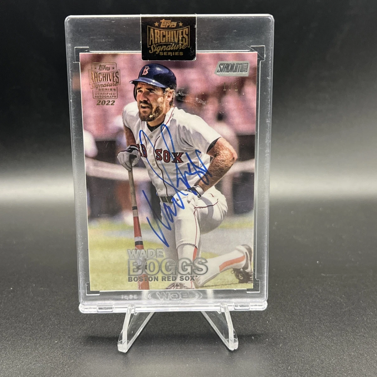Wade Boggs Autograph Baseball Cards for sale | eBay