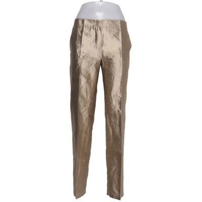 'S MaxMara, Stoffhose, Größe: 38, Beige, Seide, Einfarbig, Damen #x4o