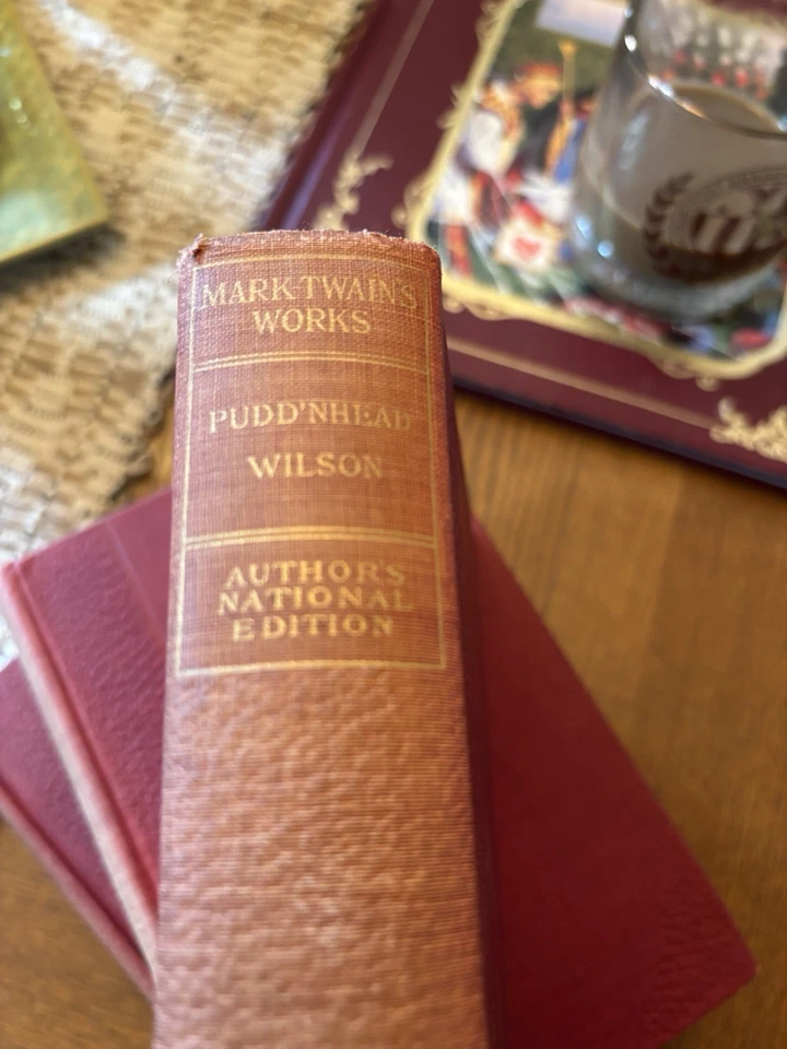 Mark Twain’s Works, Author National Edition, Set Of 3, Signed: Mark Twain (stamp - Image 4 of 4