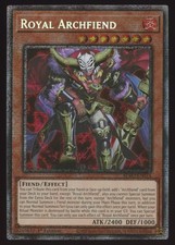 Yu-Gi-Oh! Royal Archfiend (Starlight Rare) #BPRO-EN014 Burst Protocol