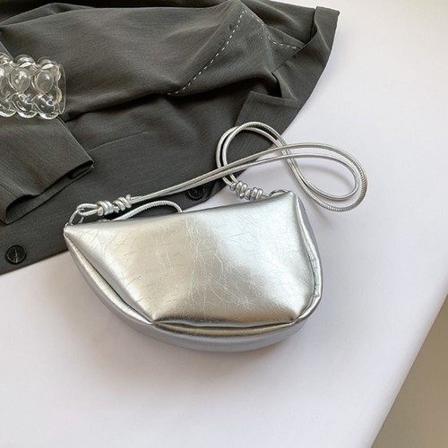 PU Leather Retro Saddle Bag Fashion Design Versatile Dumplings Bag Girls - Picture 9 of 15