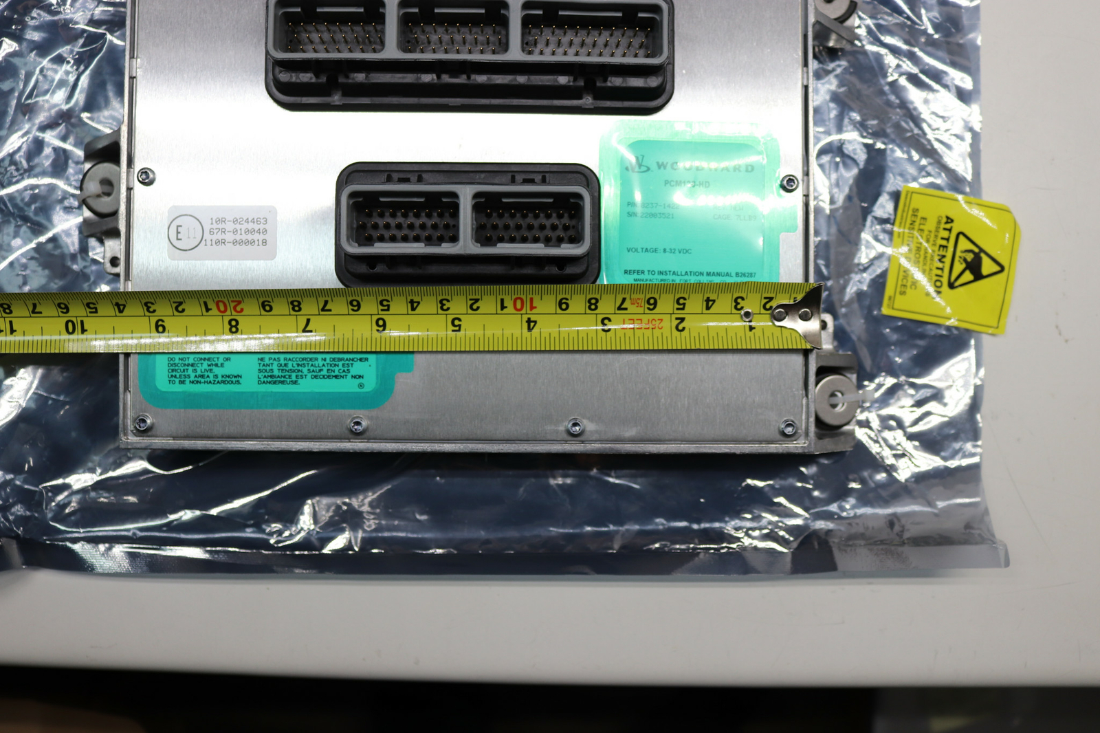 Woodward ECU ECM General Purpose Engine Computer PCM128-HD 128 Pin ...