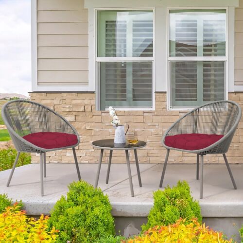 Outdoor Cushion Set Tufted Waterproof Seat Cushion for Armchair Loveseat Settee - Picture 34 of 98