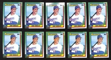1990 Topps #331 Juan Gonzalez Rookie RC 10ct Rangers Baseball Card Lot 2103A