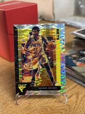 2020-21 Panini Flux Kyrie Irving Silver Pulsar Prizm Card #15 SP Brooklyn Nets