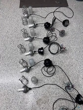 Industrial Pendant Light Fixture Wired With 9' of Wire***Read Description***