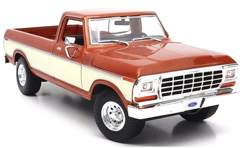1/18 1979 Ford F150 Pickup Truck (Brown/Cream) | eBay