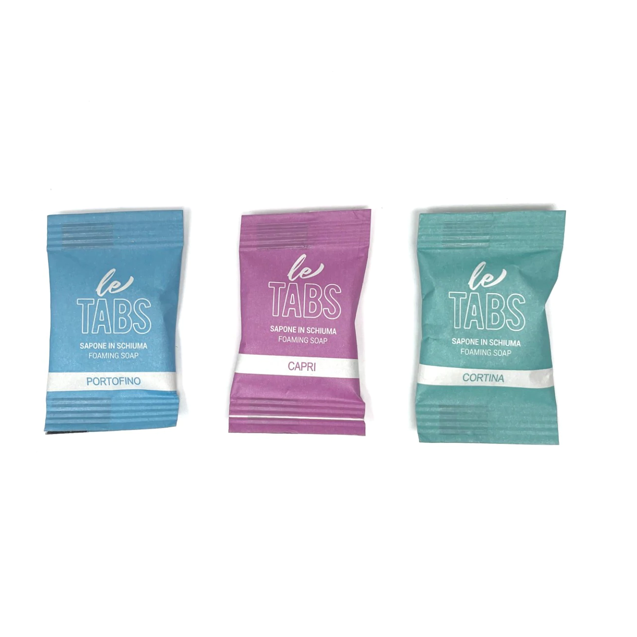 LE TABS SAPONE COMPRESSO RICARICA 3 TABS PARI A PIU DI 1KG DI SAPONE - MIX