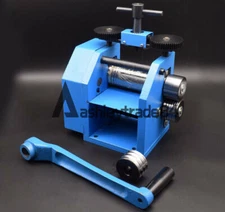 Manual Combination Rolling Mill Machine Jewelry Press Tool 3"(75mm) Steel #A6-41