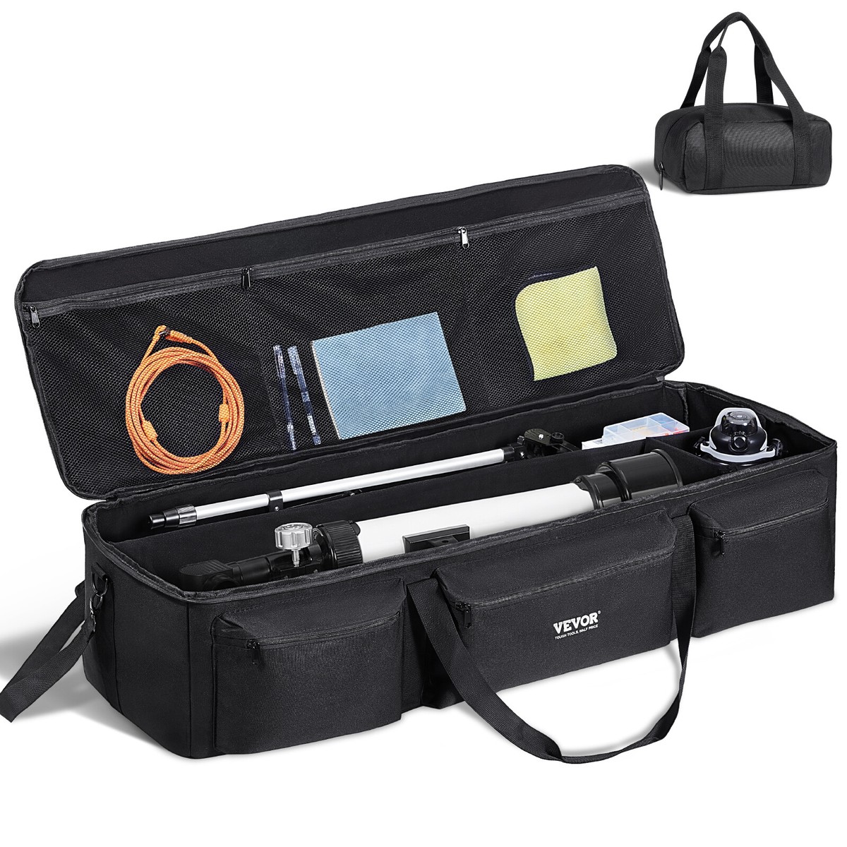 Brrnoo Large Telescope Bag For 70400 70300 Telescopes, Shoulder Or Handle Carrying Case For Telescope Mount Tripod Accessories