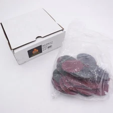 (Box of 25 High Teck 324-25 3" 24 Grit Mini Resin Fibre Discs "C" Type