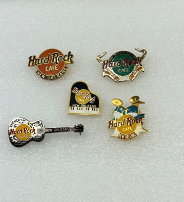 Hard Rock Cafe New Orleans Lot of 5 Pins | eBay