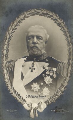 PC SWEDISH ROYALTY KING OSCAR II (a50894)