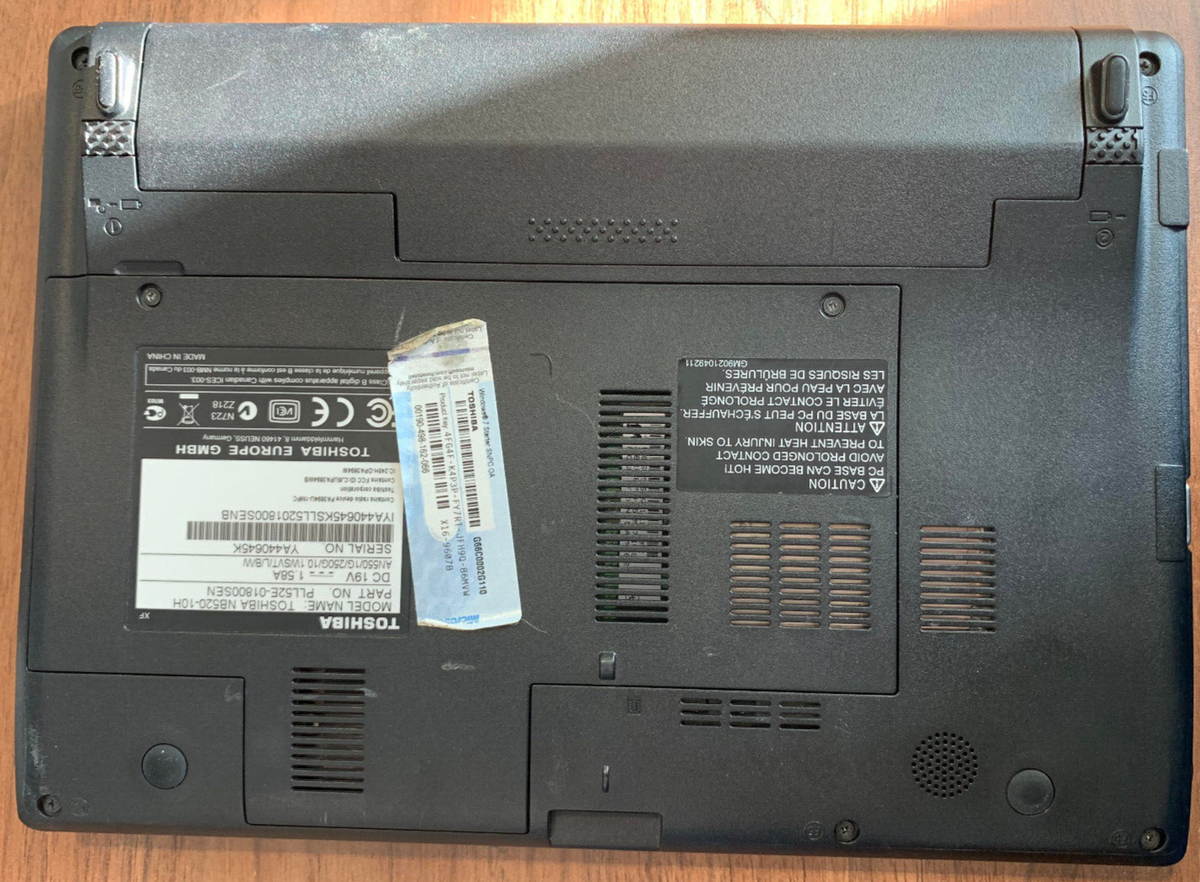 TOSHIBA NB520-10H 11