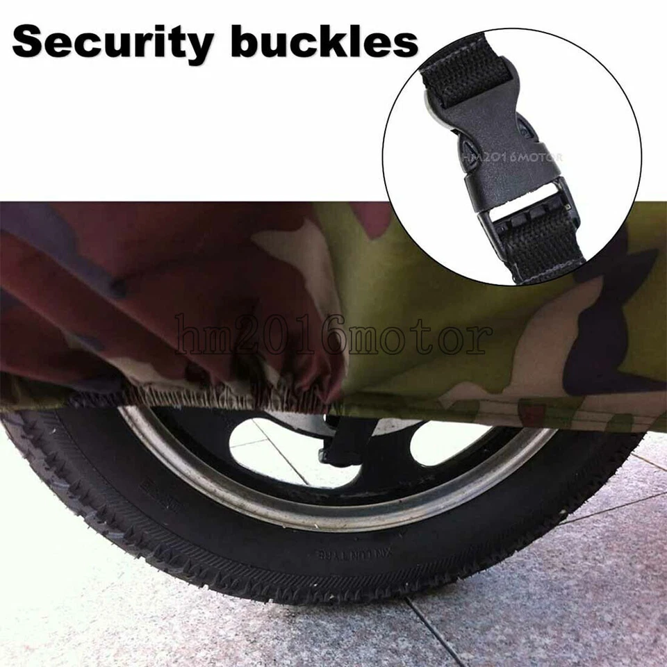 3XL Motorcycle Camo Cover Protector For Honda Goldwing Valkyrie Rune GL1500 1800 - Image 4 of 4