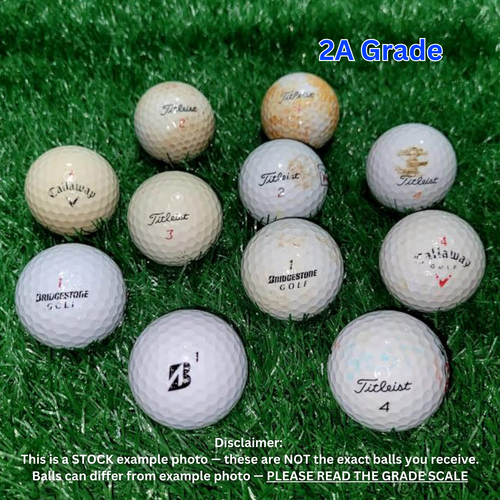 100 Callaway Assorted Mix Used Golf Balls 2A Shag AA Practice Hit-A-Way Balls - Picture 3 of 3
