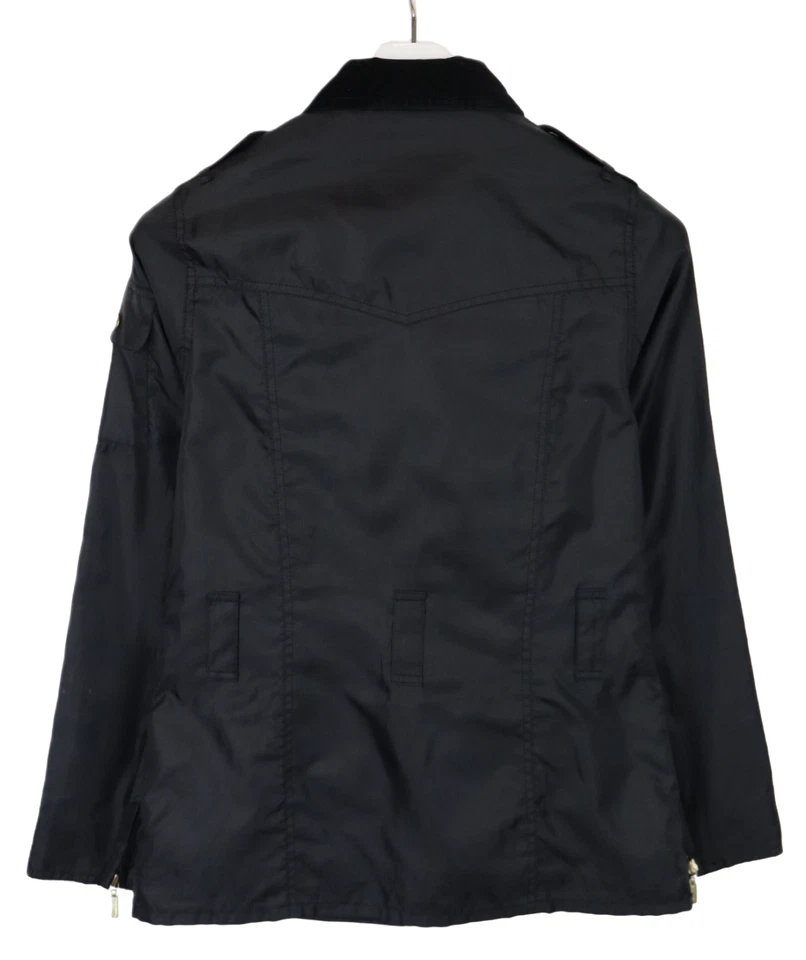 Veste Barbour Arc-En-Ciel En Laiton Brillant Femme UK 8 Col En Velours Côtelé - Photo 2/4