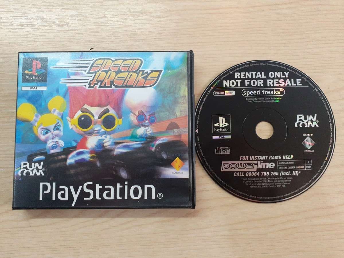 Speed Freaks PS1 Playstation Occasion Sans Notice