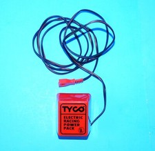 RED TYCO ELECTRIC RACING POWER PACK POWER CORD FOR SLOT CARS