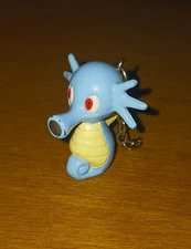 Vintage 1999 Nintendo B.F.I. Basic Fun Pokémon Horsea With Broken Keychain