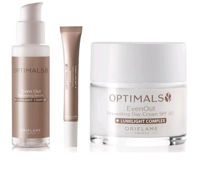 Oriflame Cosmetics Optimals Even out Illuminating Serum Day & Eye Cream for sale online eBay