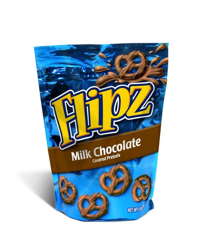 flipz mini chocolate covered pretzels snack bags