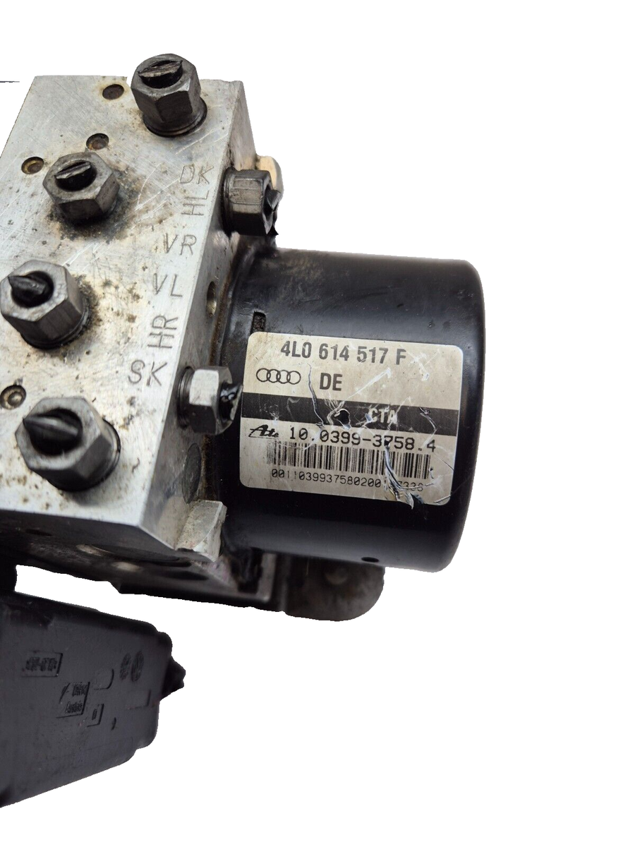 AUDI Q7 4L HYDRAULIC ABS PUMP CONTROL MODULE 4L0614517F | eBay