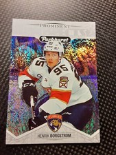 2018-19 UD Parkhurst Hockey PROMINENT PROSPECTS Insert # PP-10 HENRIK BORGSTROM