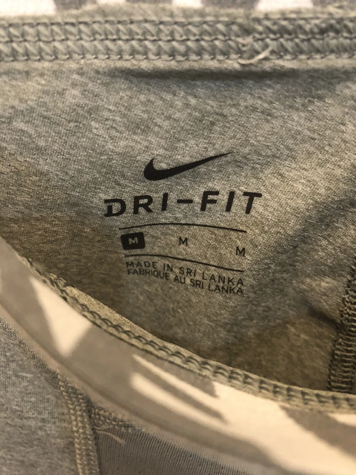 New Gray Nike Pro Boys Dri-Fit Training BV3516-091 Size M Medium Tight Fit - Image 3 of 4