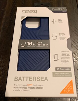 GEAR4 Battersea Apple IPhone 12 Pro Max Back Cover Zwart - - Voor 23.59u, Morgen In Huis