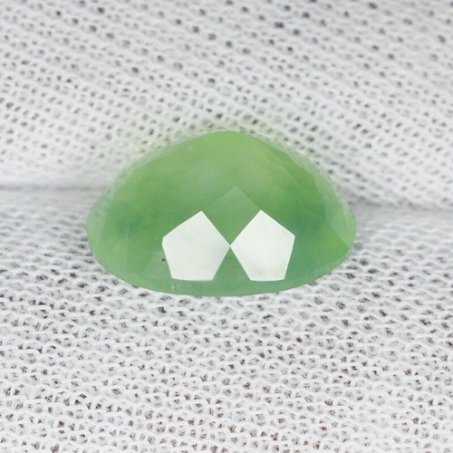 3,04 ct ULTRA RARO VERDE BRILLANTE RARO ÓPALO VERDE NATURAL Ovalado Ver Vdo 5645 DL - Imagen 2 de 2