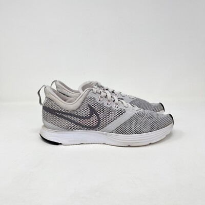 Nike Zoom Strike Gray White Athletic Running Shoes AJ0188 006 Women's Size 6.5